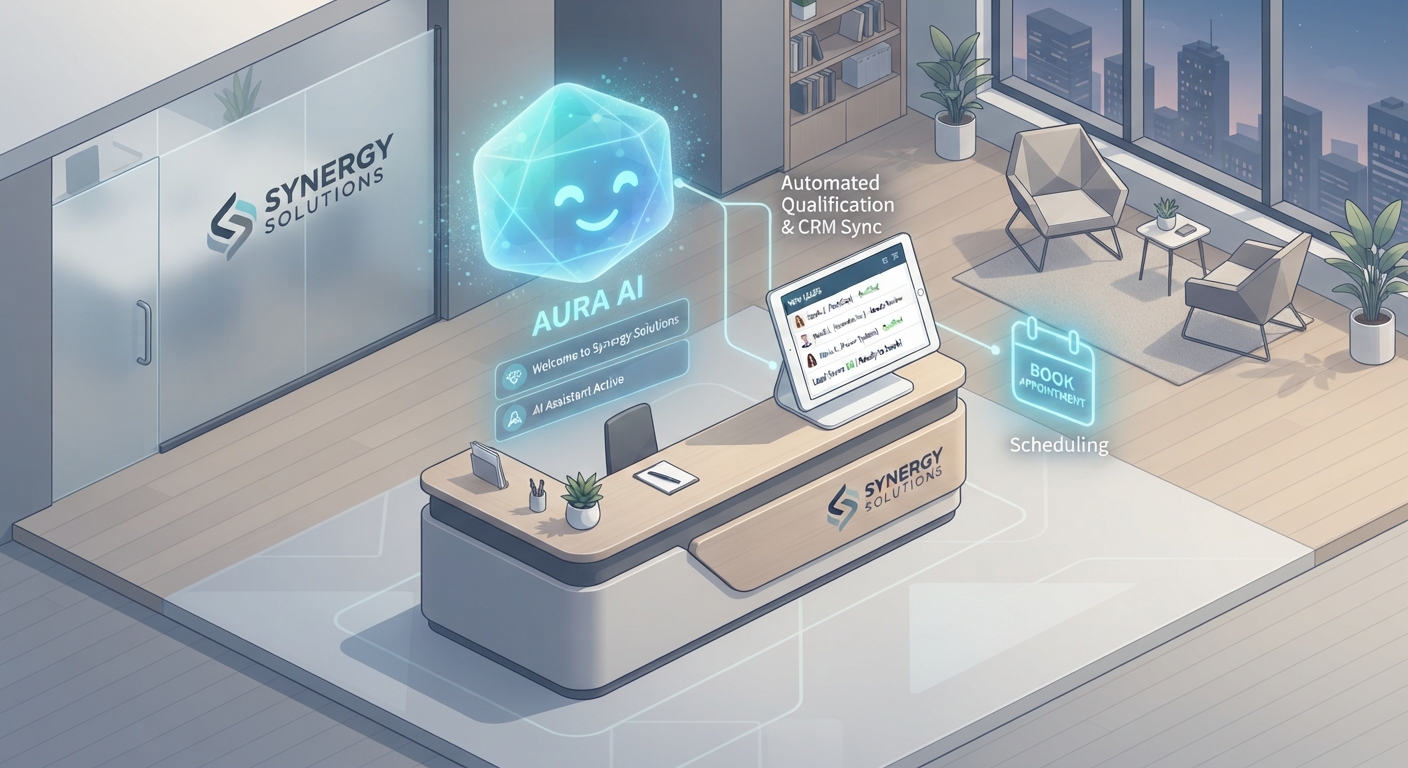 AI Virtual Receptionist with Top Lead Qualification Features